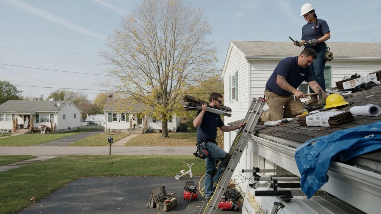 Local Roofing Contractors in Liverpool, IL near me